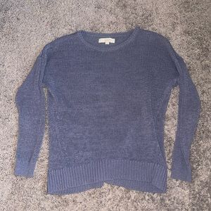Loft | Size S | knitted purple sweater | slightly see through